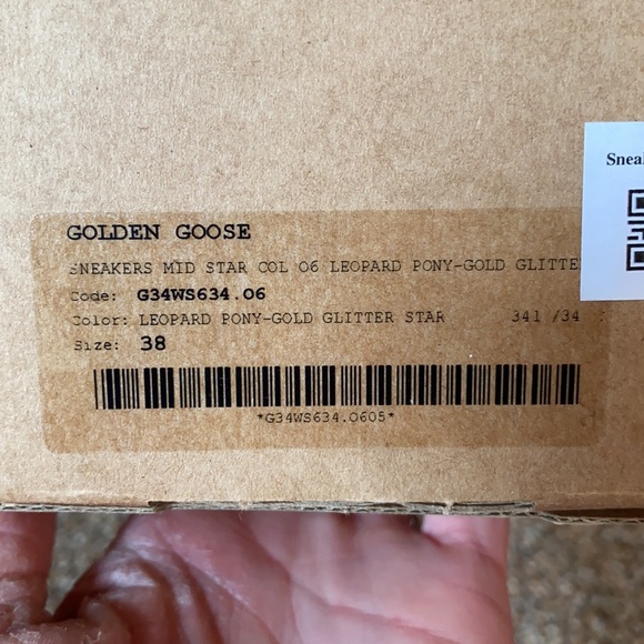 BNIB Golden Goose Mids size 38 - Picture 6 of 6